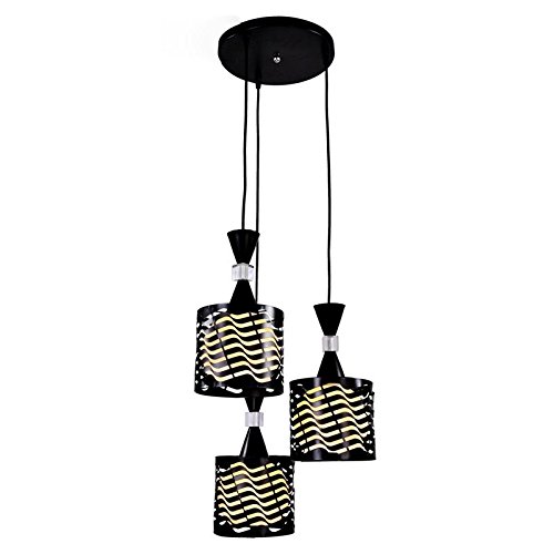 Suspension en fer noir pour illuminer vos dîners en salle à manger ou vos pauses au bar