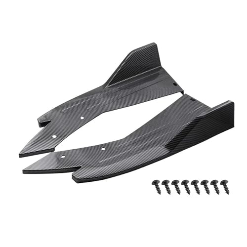 Difusor trasero de 48cm con alerón universal para personalizar el parachoques del E46