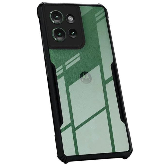 COBERTA Back Cover for Motorola Edge 50 Neo Back Cover Case - Black Transparent (B0DG5FP4VH) Amazon Price History, Amazon Price Tracker