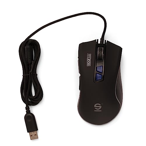 Souris avec câble USB SPARCO pour équiper un poste informatique