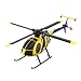 ROUASD RC ERA C184 MD500 6-Axis Gyro RC Helicopter, 2.4GHz 4CH Flybarless Stabilized Helicopter with Optical Flow Sensor Remote Control Aircraft for Adults- RTF / 1PCS Battery