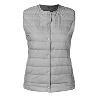 Gilet Piumino Donna Senza Maniche | Imbottito 100gr | Leggero Ed Elegante Per Primavera E Inverno