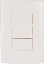 Conjunto 3 Interruptores Simples 10A 250V Pl/Br Decor Prm043191, Schneider Electric