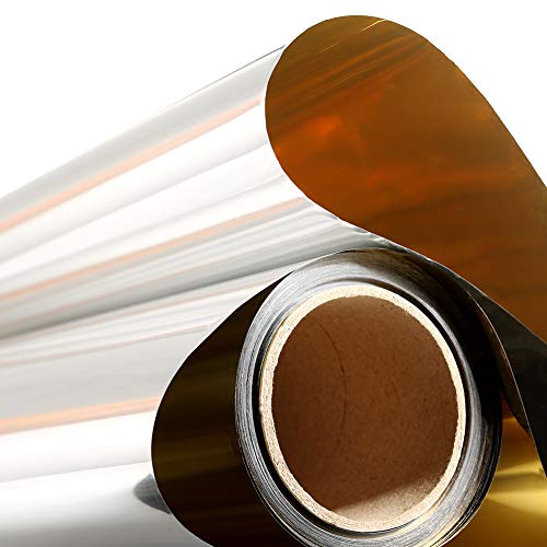 3×33 ft Wedding Mirror Aisle Runner Double Sided Gold-Silver Aisle Runner Rug for Indoor Outdoor Wedding Graduation Party Birthday