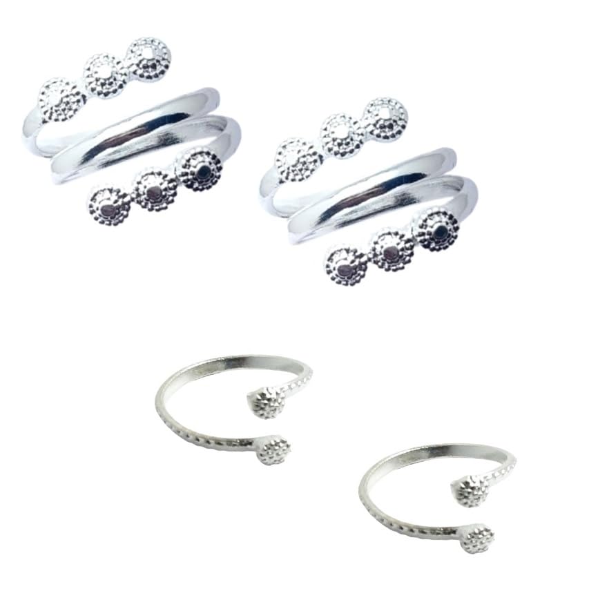 kamada creations Kamada's Designer colorful Toe ring-picture-10