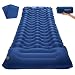 KingCamp Colchón de Camping Ultraligero, Autoinflable con Bomba de Pie Integrada,Esterilla Inflable Portatíl Colchón de Aire con Almohada, para Viajes, Senderismo, Playa
