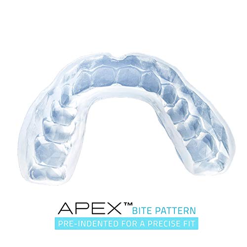 Image of GuardLab APEX Boil & Bite Mouthguard by 3D Protection | Athletic Safety | High-Tech & Customizable | Cosmos Design (Spectrum, Medium)
