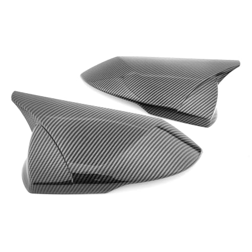Coque de rétroviseur en fibre de carbone pour Hyundai Elantra CN7 N Line finition luxe