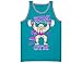 Ripple Junction Rick and Morty Ricks Gym - Neon Beach Adult Tank Top Large Caribbean Blue