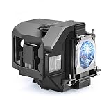 Huaute Ampoule de rechange pour projecteur ELPLP97 Epson Powerlite Home Cinema 2200 2250 1080 880 VS260 EX9230 EX9240 EX3280 EX5280 EX7280 X49 W49 982W E20 U50 13H01 0L97 Projecteurs