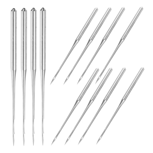 Aghi per macchine da cucire: questi aghi sono ottimi accessori per macchine da cucire, compatibili con la maggior parte dei tipi di macchine da cucire, kit di aghi da cucire