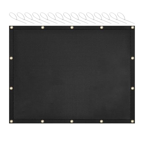 Protector térmico detrás de la parrilla, tapete de protección térmica para valla de cubierta, cubierta ignífuga para barandilla de jardín, barbacoa, camping, exterior, parque, patio