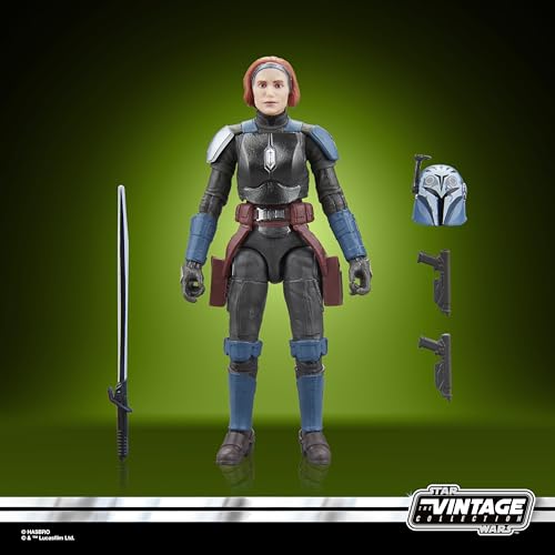 Star Wars The Vintage Collection, Figurine Bo-Katan Kryze (Plazir-15) de 9,5 cm, The Mandalorian
