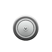 Vista 93 de Service Caster Rueda de goma dura de 3 pulgadas x 1.25 pulgadas - Diámetro de 3/8 pulgadas - Capacidad de 275 libras por rueda - Marca Service Caster