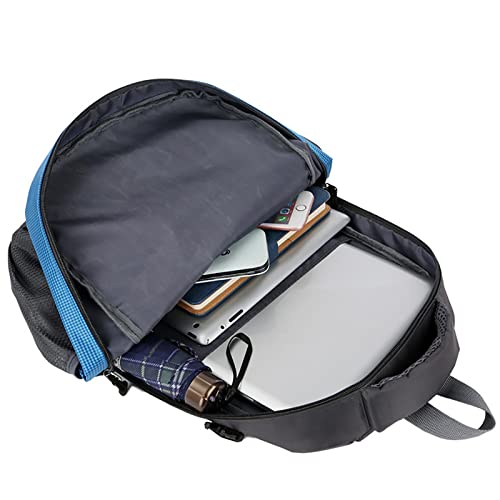 Mochila ligera impermeable para senderismo EKsma verde miniatura 5