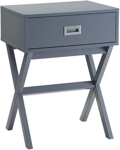 Miniatura 4 de Convenience Concepts Designs2Go Landon - Mesa auxiliar, color gris