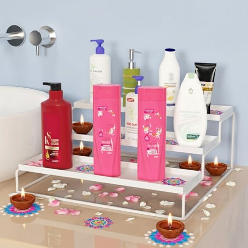 Image of WonderStand TRIZEN (White) | 3-Tier Countertop Rack Container Utensil Holder Organizer