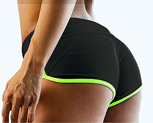 Image of Women's Active Shorts Fitness Sports Yoga Booty Shorts for Running Gym Workout