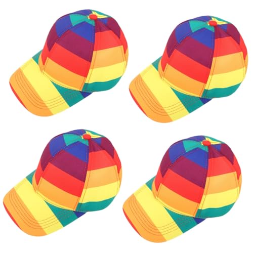 Casquette de baseball arc-en-ciel Healvian soleil réglable pour hommes et femmes