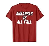 Arkansas vs All Y’all Baseball T-Shirt