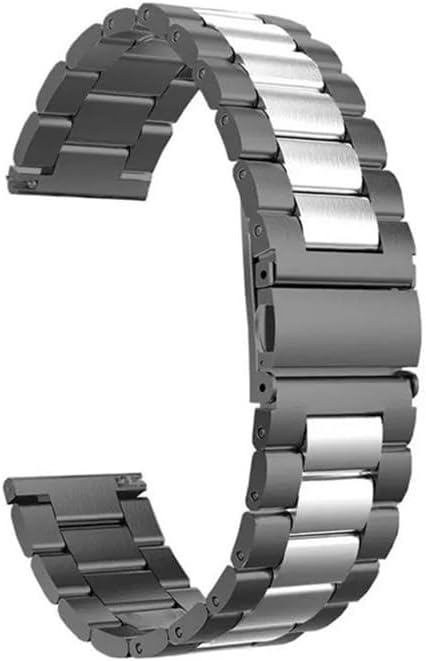 For Fitbit Versa 4 3 2/sense/Sense2 Band Stainless Steel Metal Strap with Screen Protective Case
