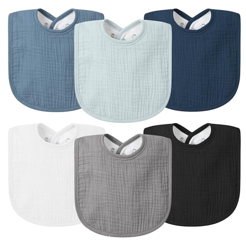 VOMARHUG Musselin Halstuch Baby,100% Baumwolle Sabber Lätzchen Baby für Säugling Neugeborenes,Weich Absorbierend