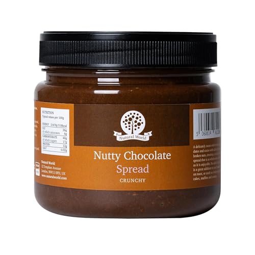 Nutural World - Crema De Chocolate Crujiente Con Nueces (1kg)
