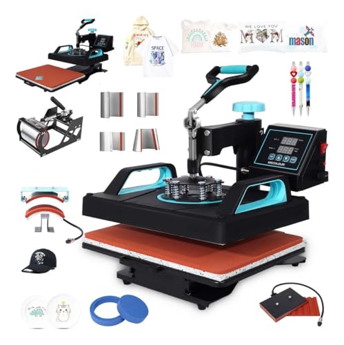 Prensa Sublimaça Plana 10 Em 1 29x38 Prensa Termica 120V