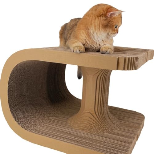 MKIFJGH猫 爪研ぎ 、爪研ぎポール、極太 縦型 、爪とぎポール 、大型猫 、麻紐 キャットタワー、 低め 猫タワー ねこのおもちゃ 、省スペース 、運動不足解消 、猫の遊び場