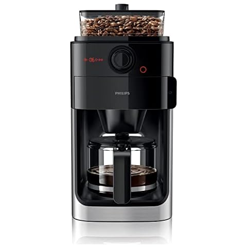 Philips Domestic Appliances Grind und Brew HD7767/00 Filterkaffeemaschine edelstahl/schwarz Cover