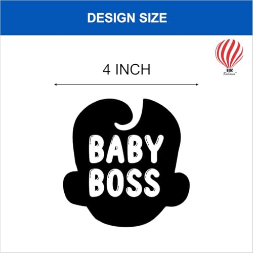 Image of Hk Balloons 45Pcs Baby Boy Decoration Printed Balloons For Boss Baby Theme Decorations Item For Blue And White Themed Decorations Balloons