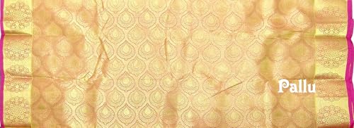 Image of VFCollections Women's Kanchipuram Silk Saree With Blouse Piece
