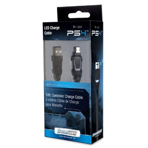 Dreamgear Dgps4-6405 Cabo Usb Com Led Para Controles Playstation 3, Dreamgear, Preto - Android