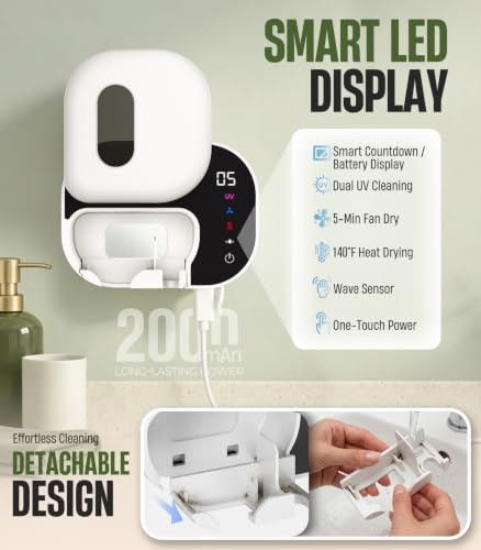 Toothbrush Sanitizer Holder DROPS TO - image 6