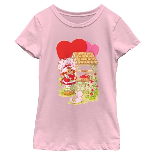 Girl's Strawberry Shortcake Well Hearts Custard T-Shirt