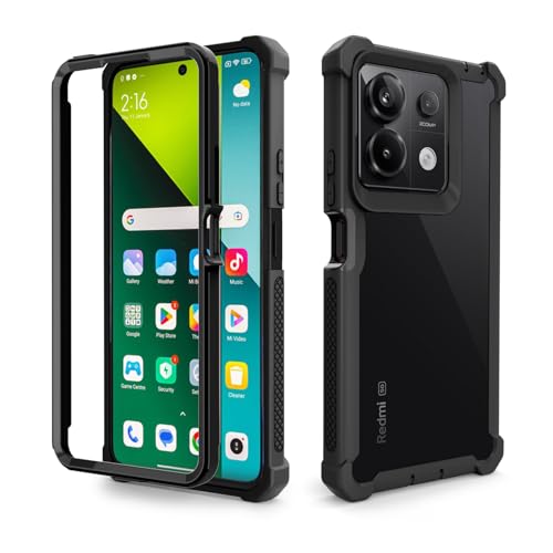 Coque Redmi Note 13 5G antichoc et robuste avec protection intégrale double couche