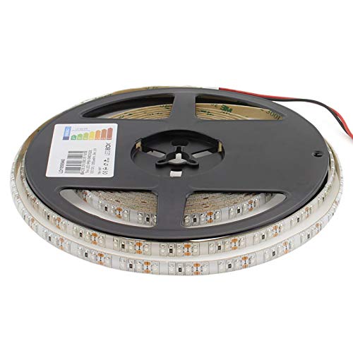 ledbox Tira LED UV Ultravioleta SMD3528, DC12V, 5m (120 Led/m) - IP65, Luz ultravioleta