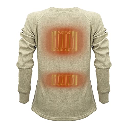 Fieldsheer Thermick 2.0 - Women's Heated Shirt with Battery Pack, Thermal Baselayer2