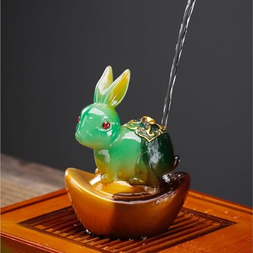 Thé lapin pour table à thé accessoire décoratif et interactif de bureau - 4