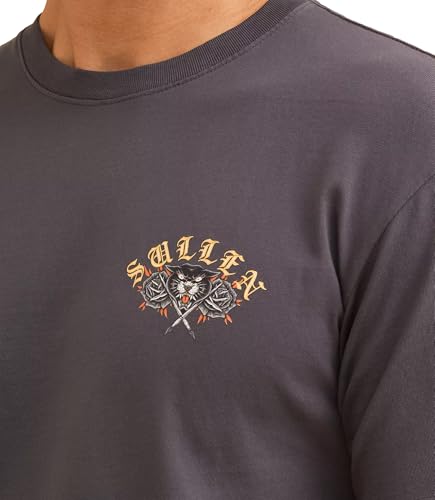 Sullen Men's Eternity Tattoo Lifestyle Graphic Premium Short Sleeve Grey Tee4