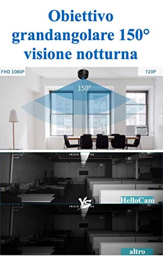 Microcamera Spia nascosta wifi mini - Telecamera