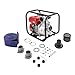 3inch 4 Stroke Gasoline Engine Water Pump, 7.5HP 212cc Gas Powered Trash Water Transfer Pump with 24.61ft Hose, Portable Gasoline Engine Water Pump for Farmland Garden Watering/Irrigation
