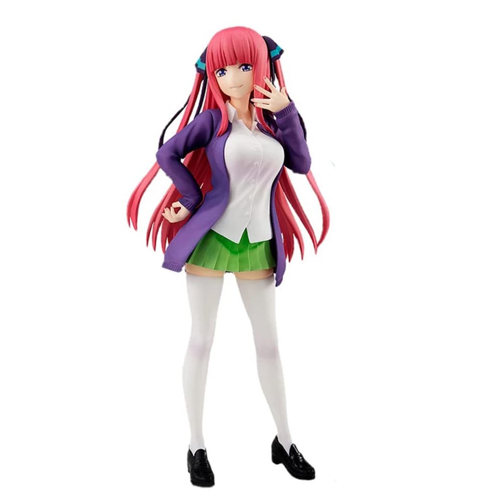 Miku Figure The Quintessential Quintuplets - Figura De Acción De Nakano Miku Nino, Figura De Acción, Modelo De Muñeco De Dibujos Animados, Estatua De Personajes Figura Miku