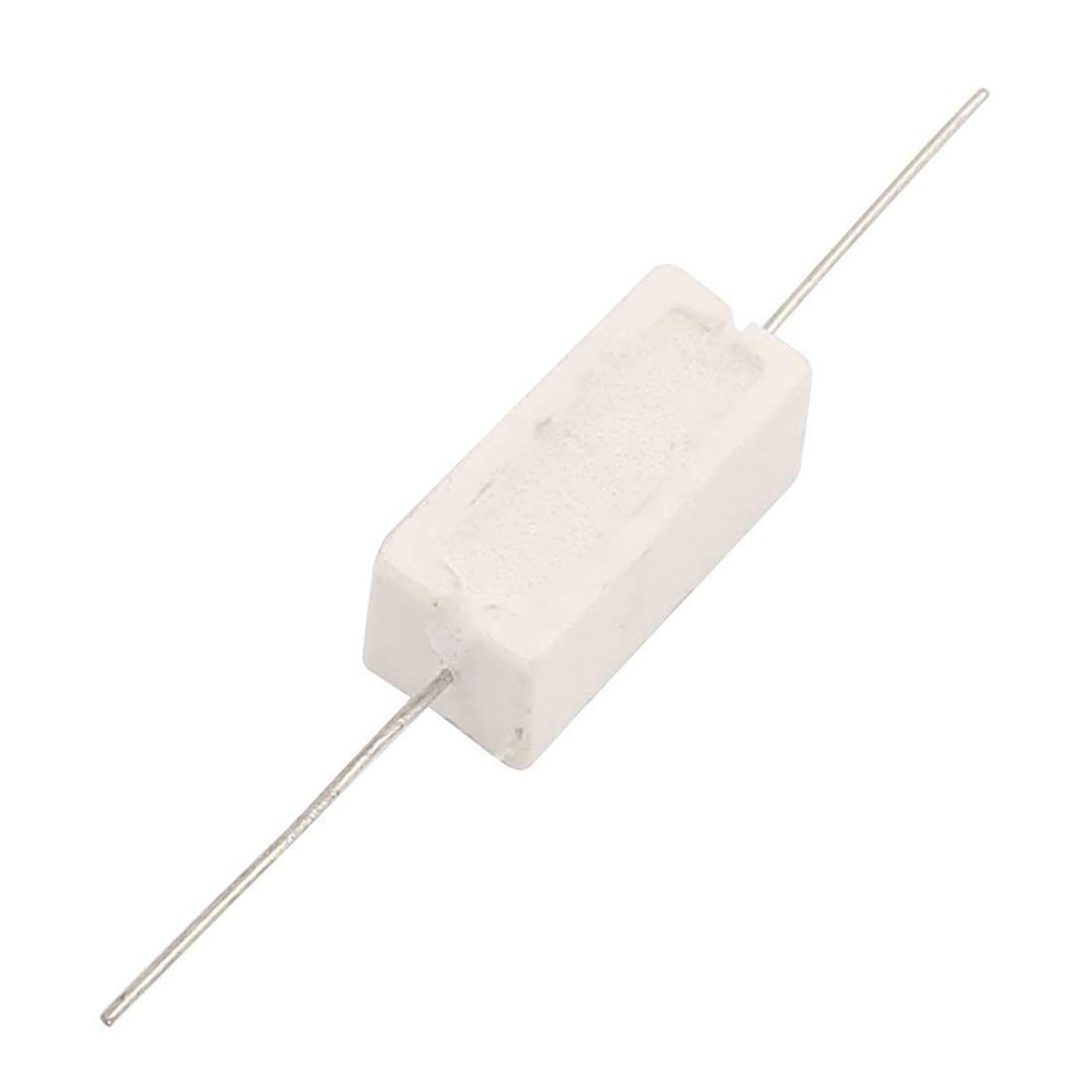 2-Pack 5Watt Ceramic Cement Power Resistors - Values From 0.1 Ohm To 24K Ohm (5% Tolerance)