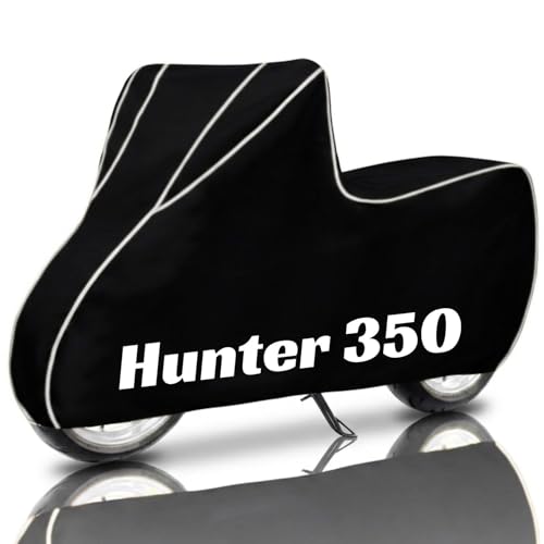 Image of SafeCovers Bike Body Cover for Hunter 350 Cover for Rain & Dust | Water Resistant, Dustproof, UV Protection, Scratchproof | Heavy Duty Outdoor Motorcycle Cover with Elastic & Windproof Design
