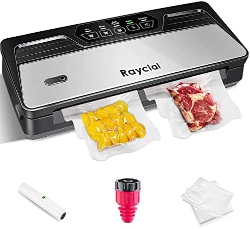 Amazon.de Vakuumiergerät 80 KA Edelstahl Vakuumierer Folienschweißer