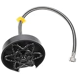 Nettoyeur de verres pour évier : conception simple et polyvalente, le rince-verres avec tuyau convient à l’évier et à la cuisine ; facile et pratique à utiliser, il nettoie également les bouteilles