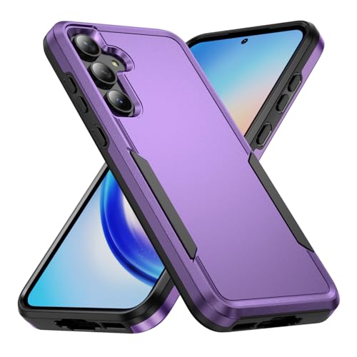 Coque de protection omnidirectionnelle Galaxy A15 étui anti-rayures antichoc violet armor