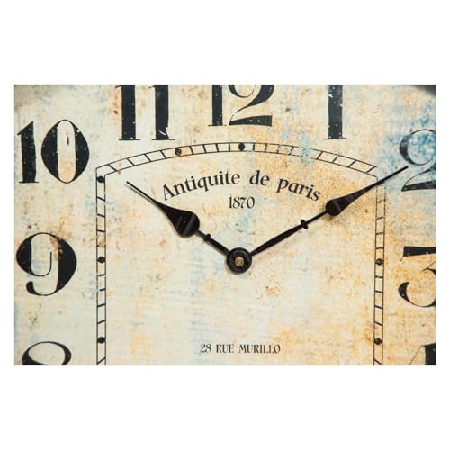Reloj de mesa de hierro hecho en Italia estilo vintage 4
