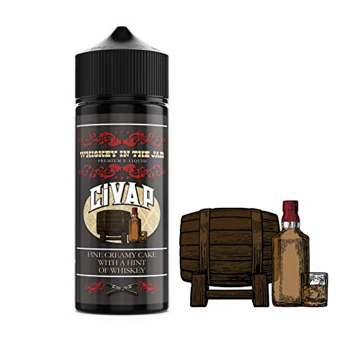 CiVAP e Liquid Shortfil Whiskey in the Jar Kuchen Whisky, 0mg, ohne Nikotin, Vape E Zigaretten, 100ml Cover